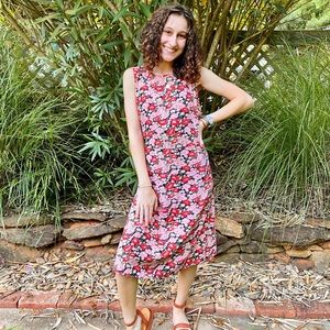 VINTAGE Basic Editions Midi Dress